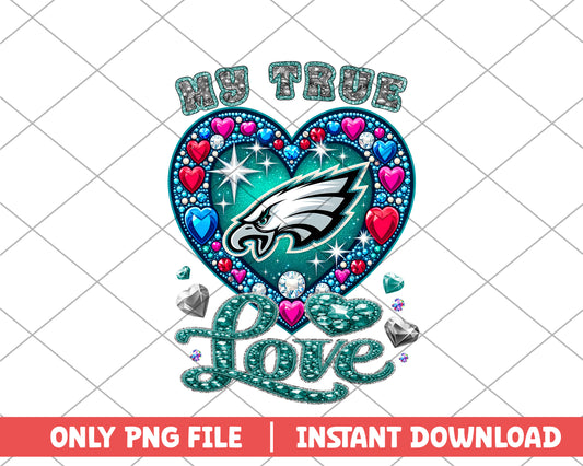 Philadelphia Eagles my true love png, Philadelphia Eagles png