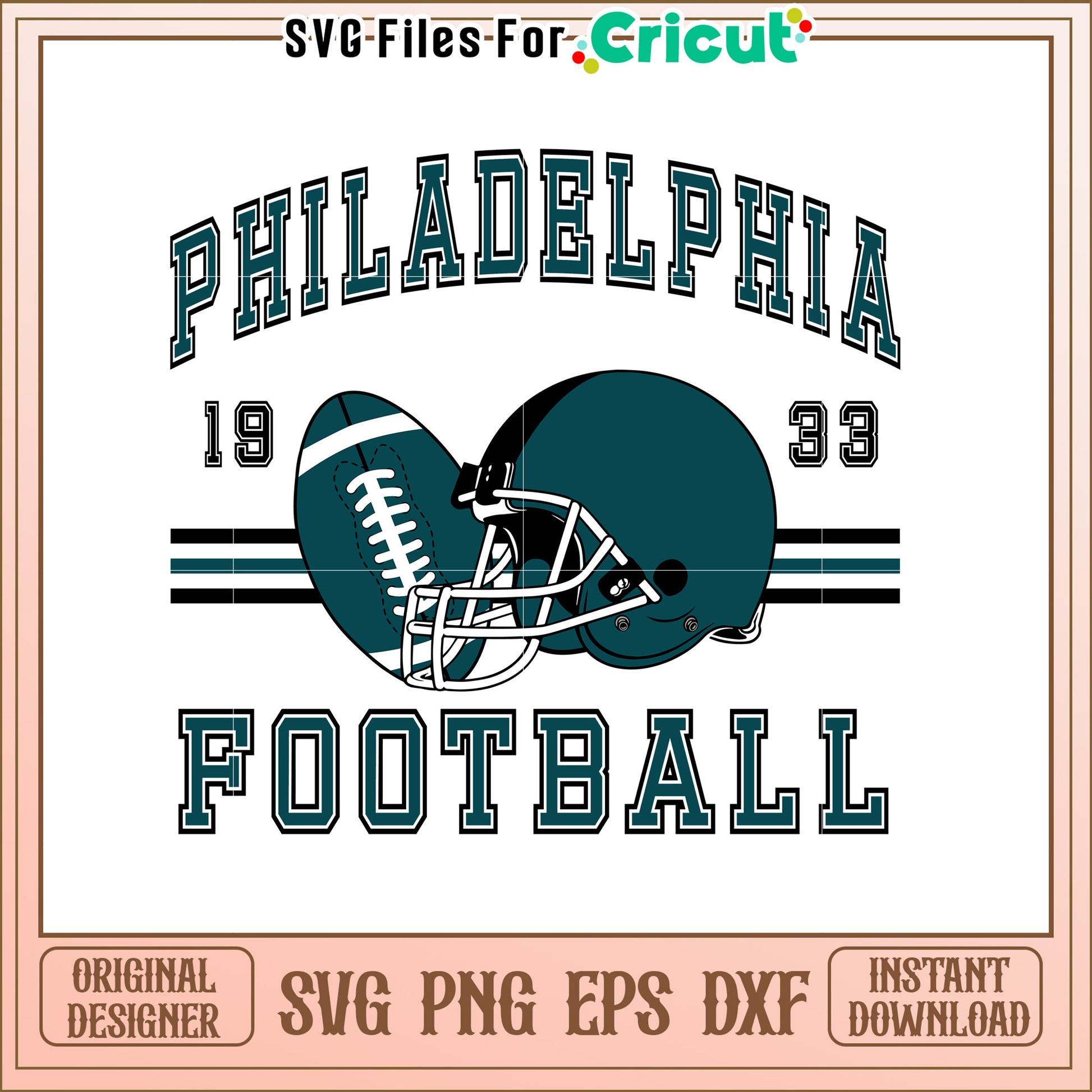 Philadelphia Football SVG Design for Fans and Crafters