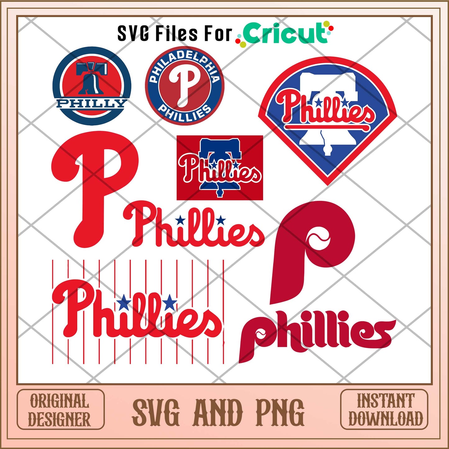 Philadelphia Phillies svg, Philadelphia Phillies svg bundle, MLB svg 