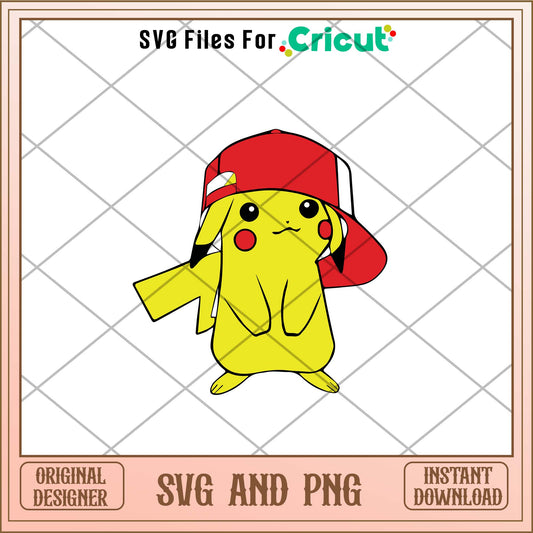 Anime Pikachu svg, Anime Pokemon svg - Svgfileforcricut