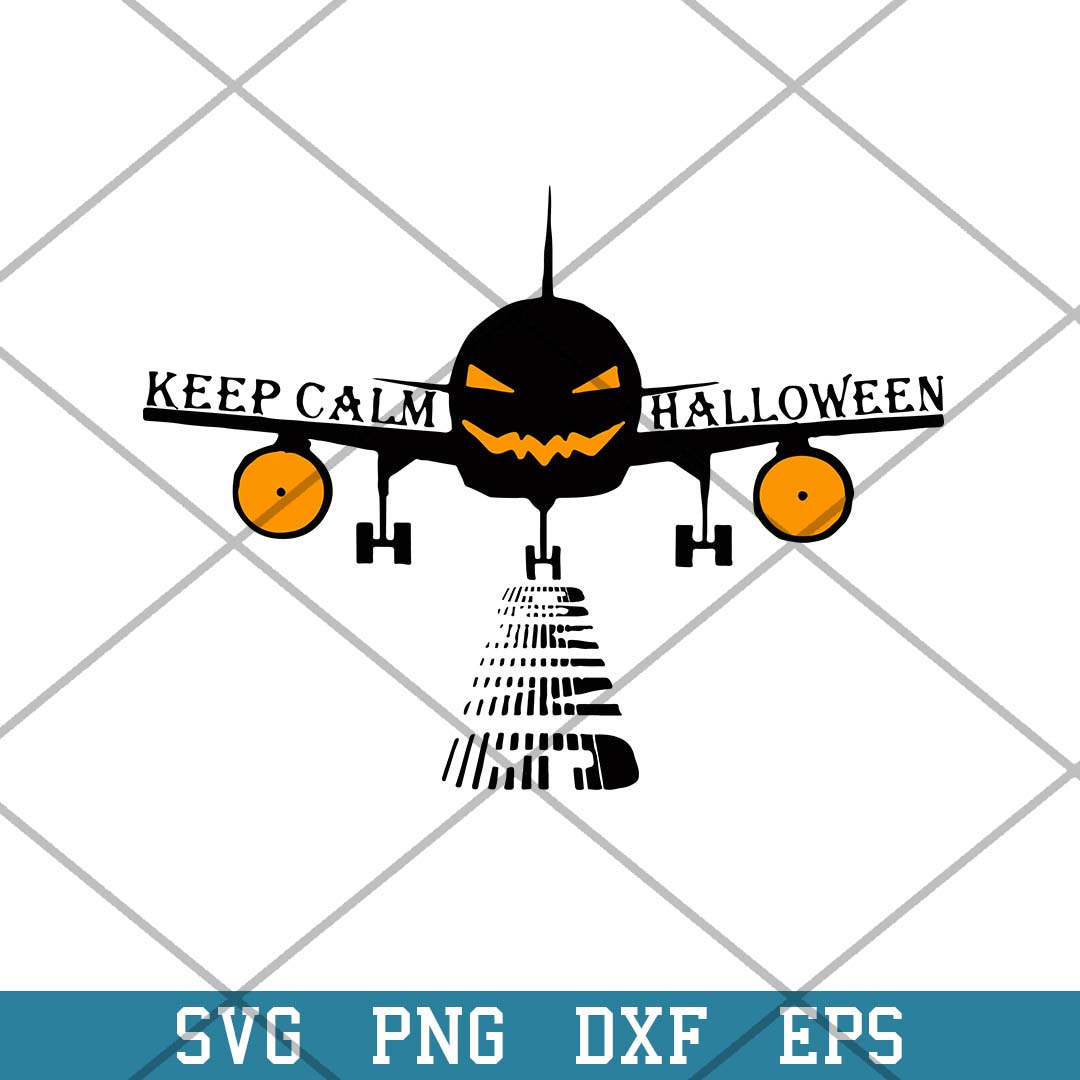 Pilot Halloween Is Coming Keep Calm Halloween Svg, Halloween Svg-Svgfilesforcricut