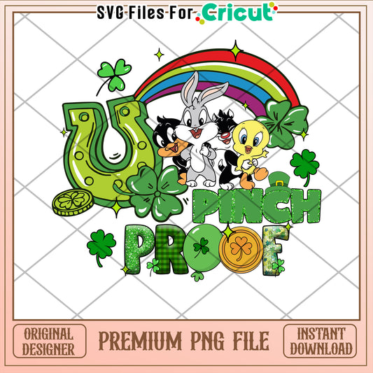 Pinch Proof St Patrick's Day PNG File for Cricut Crafts