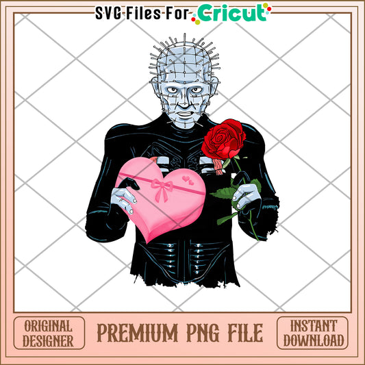 Pinhead Valentines PNG Sublimation