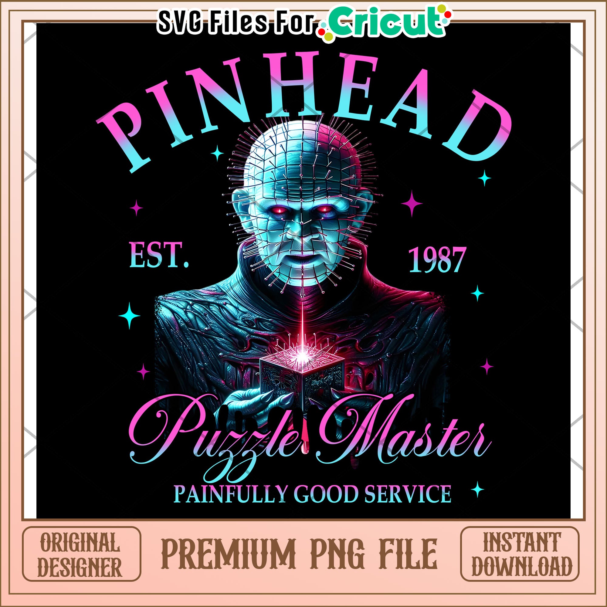 Pinhead png, spooky characters png, halloween time png – svg files for ...