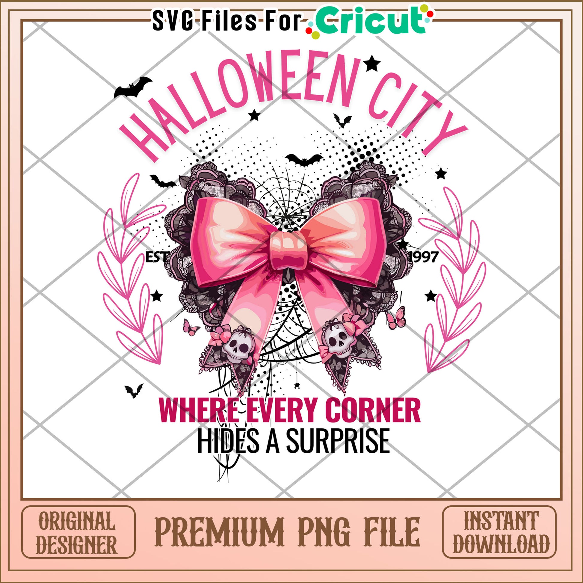 Pink bowtie png, halloween horror nights png, halloween png