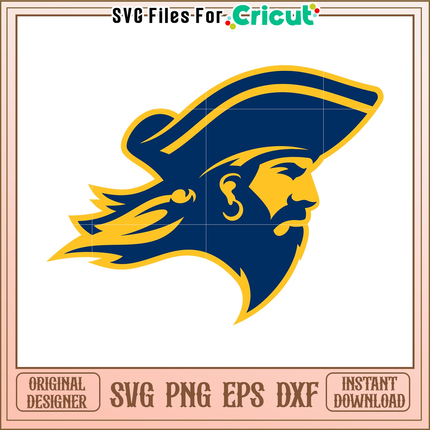 Pirate SVG Design for Cricut, Perfect for Creative Crafting Projects