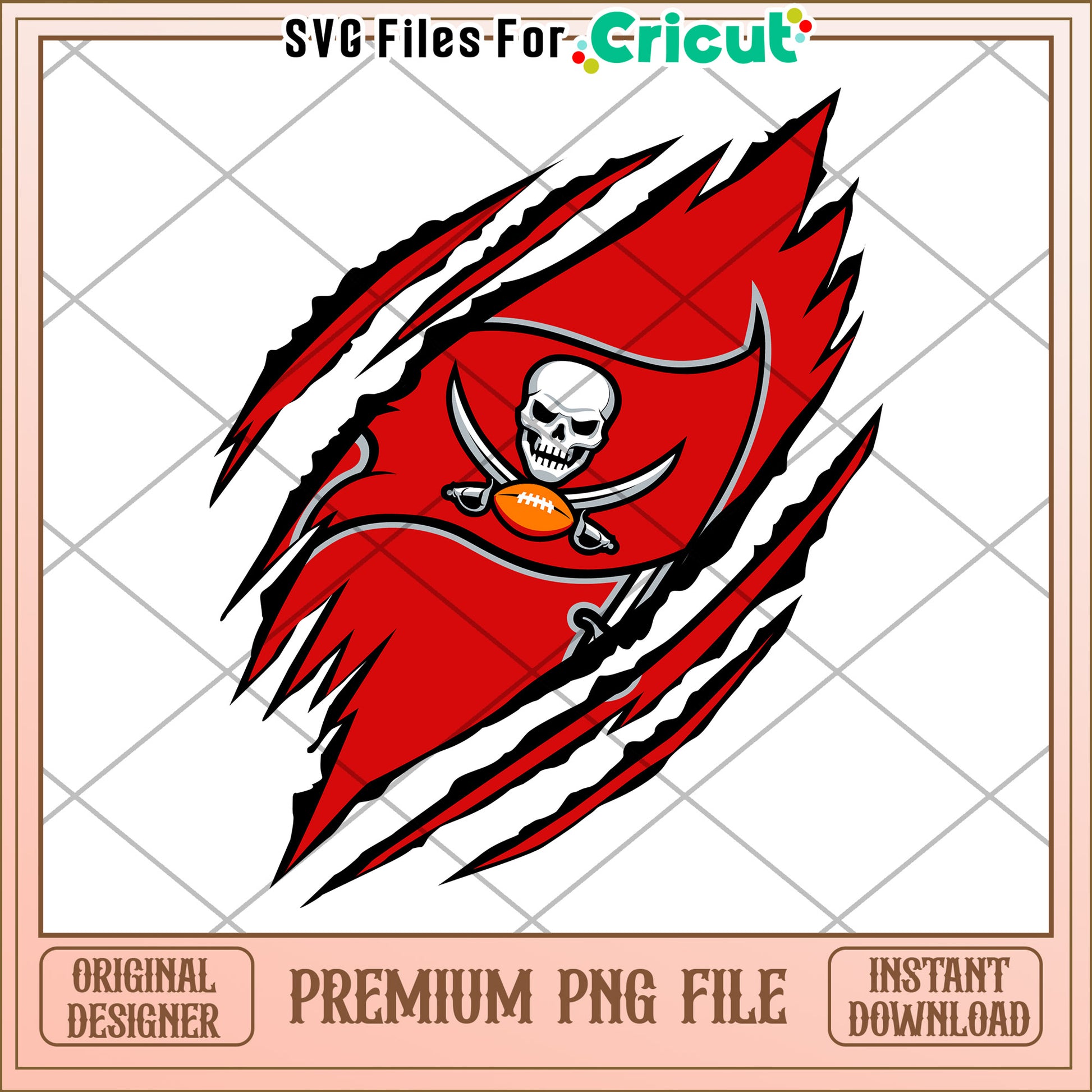 Pirate Skull Football PNG Design, Perfect for Cricut Projects
