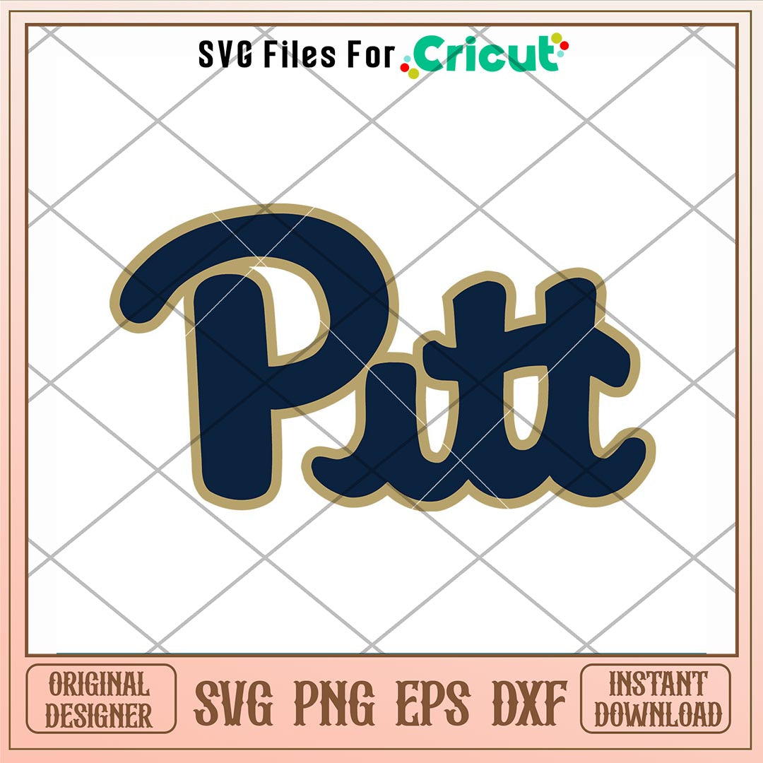 Pittsburgh Panthers Logo Svg, Pittsburgh Panthers Svg, NCAA Svg
