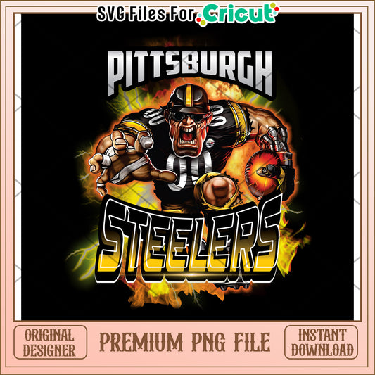 Pittsburgh Steelers Digital Art File for Cricut, Perfect for Crafts