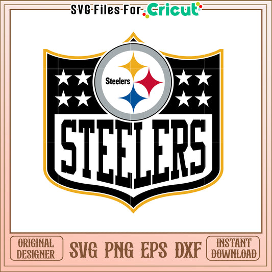 Pittsburgh Steelers SVG Design for Fan Merchandise