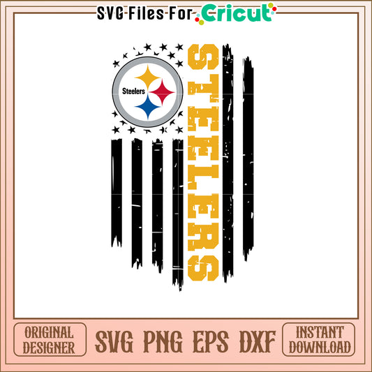 Pittsburgh Steelers SVG Design for Sports Fans