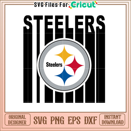 Pittsburgh Steelers SVG Design for Sports Fans Use
