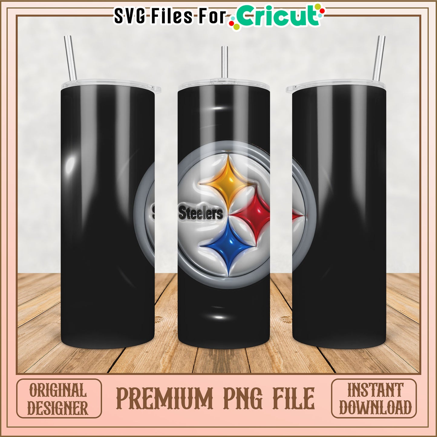 Pittsburgh Steelers Tumbler PNG