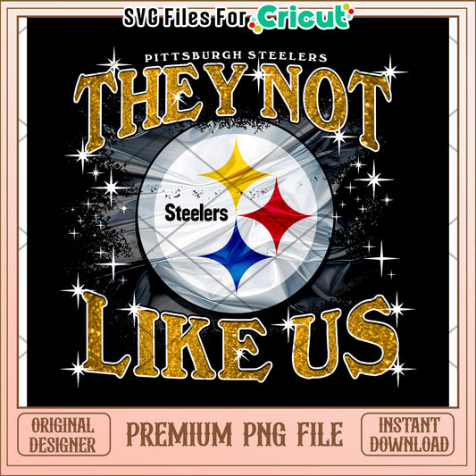 Pittsburgh Steelers design for Cricut, perfect for unique projects