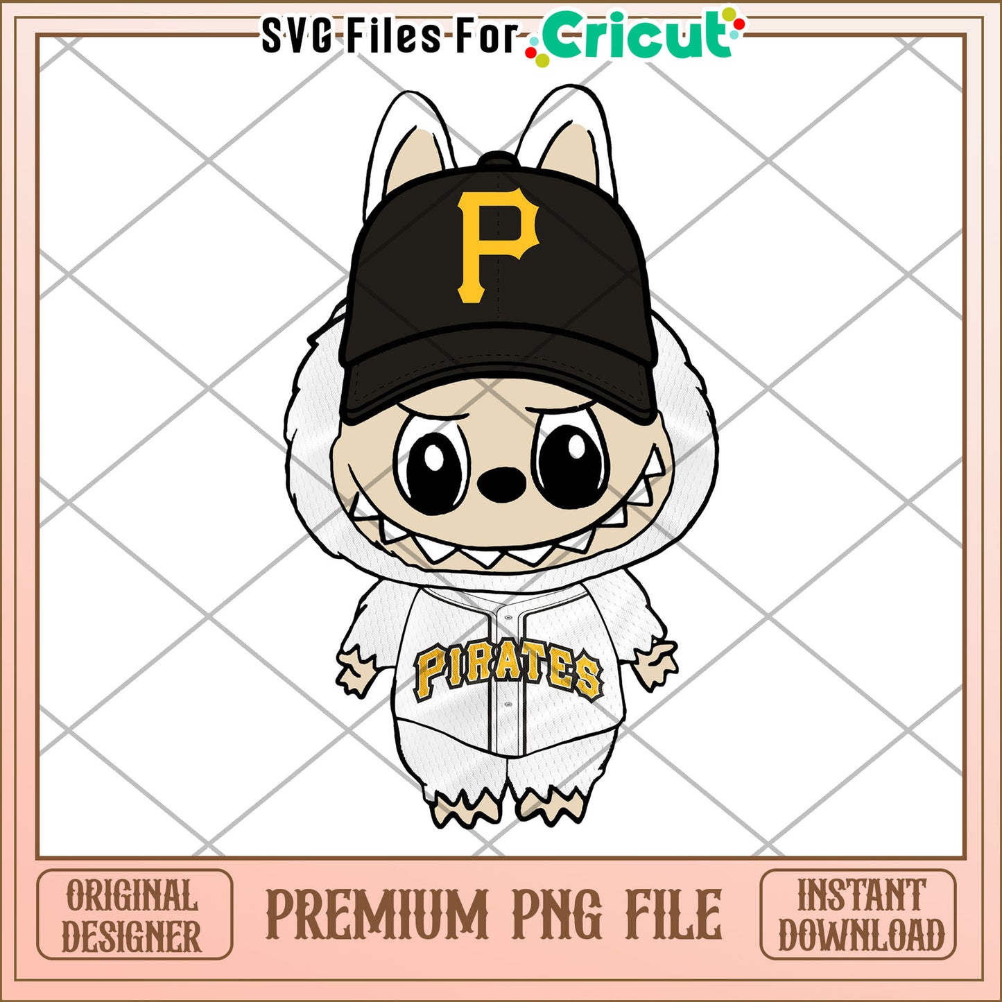 Pittsburgh pirates labubu png, mlb teams png, mlb american png