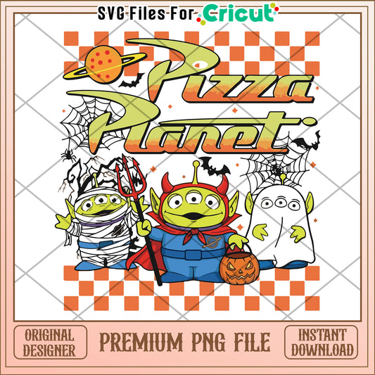 Pizza planet png, halloween png, spooky season png