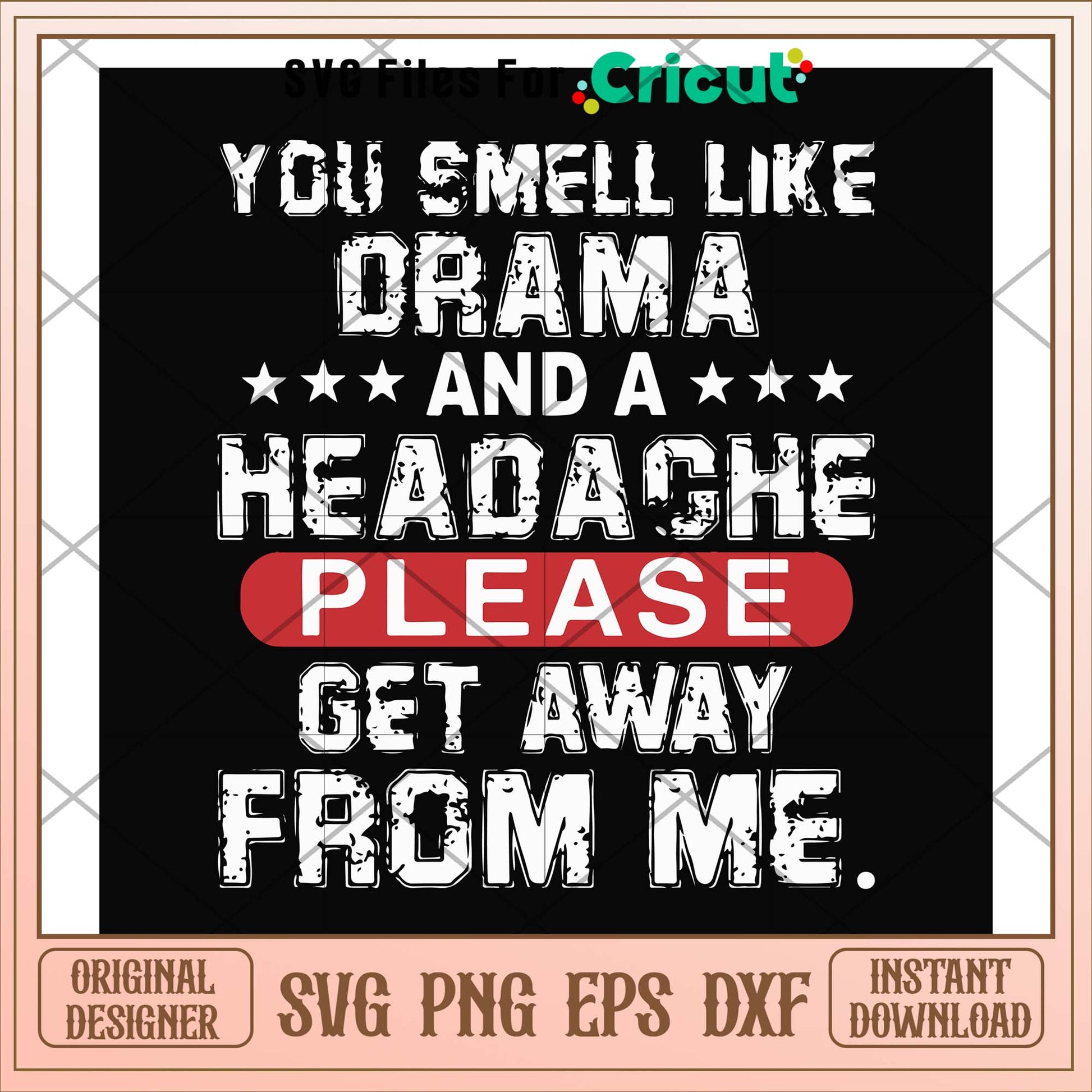 Please get away from me svg, get away svg, funny svg