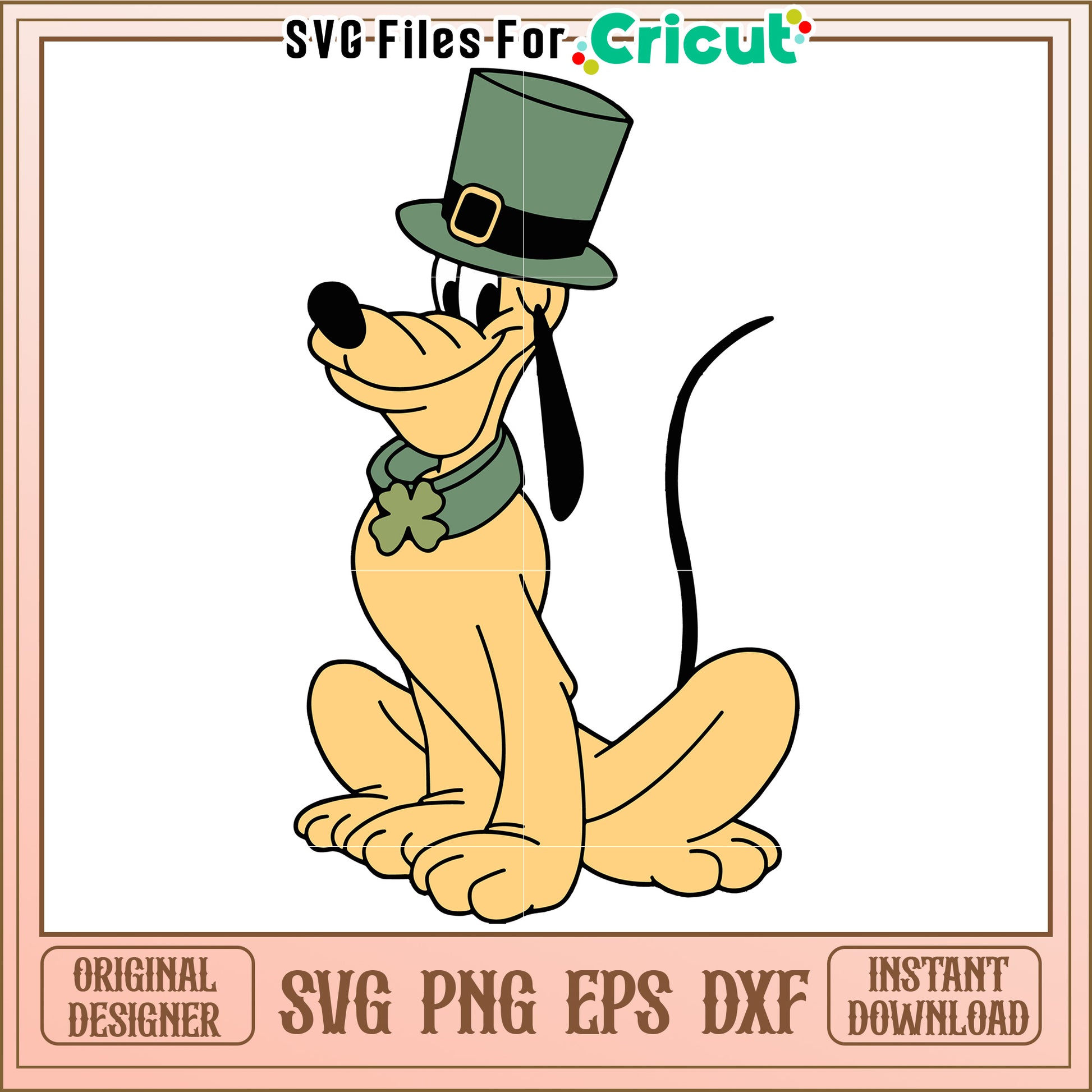 Plumber Pluto SVG, PNG, EPS, DXF