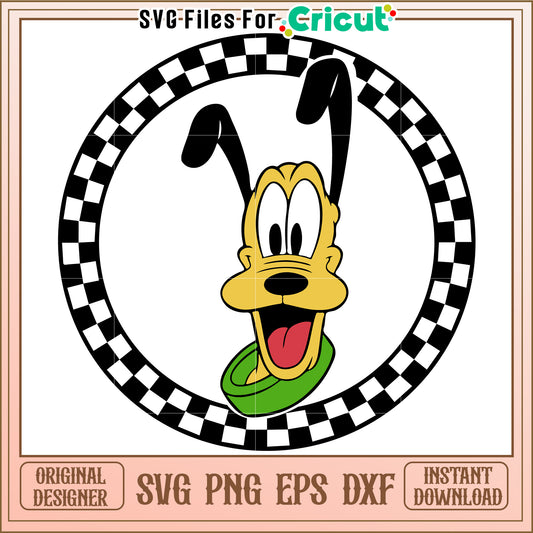Pluto SVG PNG EPS DXF Instant Download