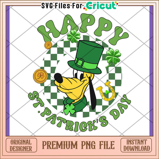Pluto St Patricks Day PNG Design