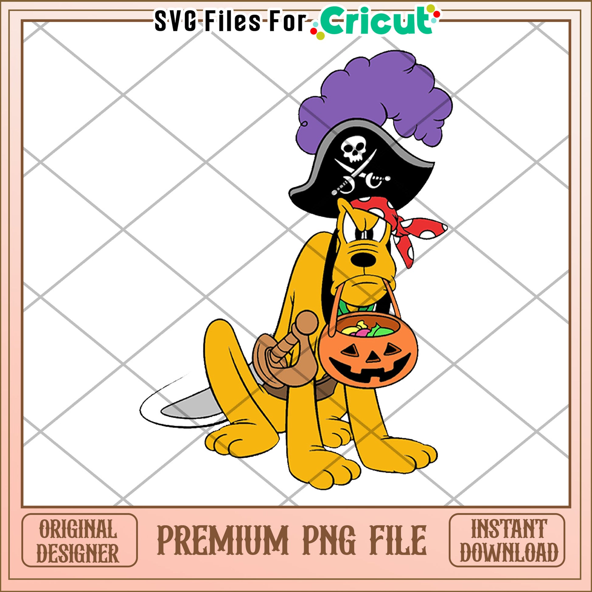 Pluto grumpy design png, spooky png, halloween countdown​​ png