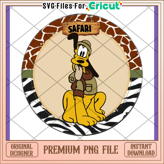 Plutons Safari PNG Design Download