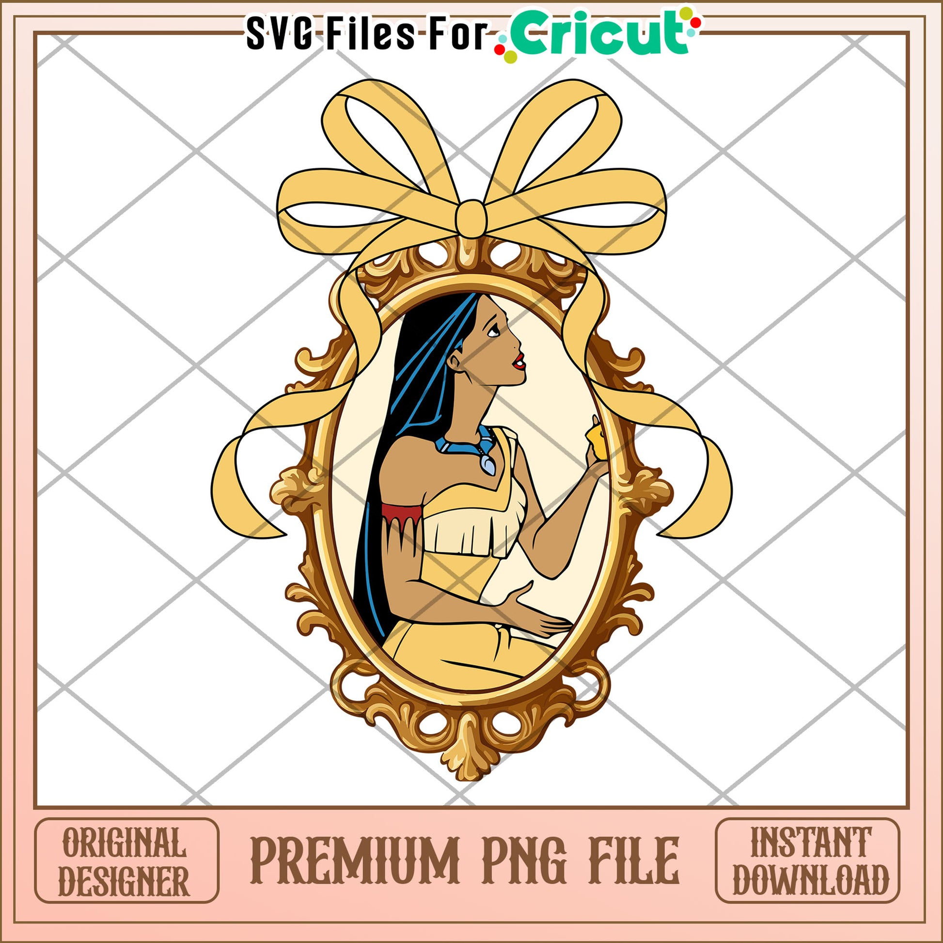 Pocahontas PNG Image Instant Download