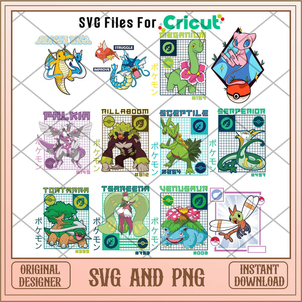Pokemon characters svg, Pokemon anime bundle - Svgfileforcricut – svg ...