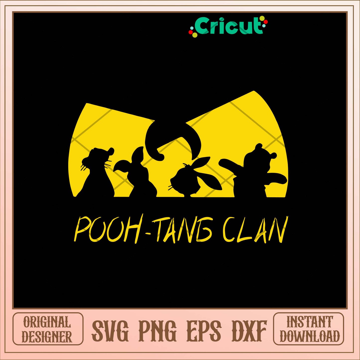 Pooh Tang Clan Svg, Winie The Pooh Svg-Svgfilesforcricut