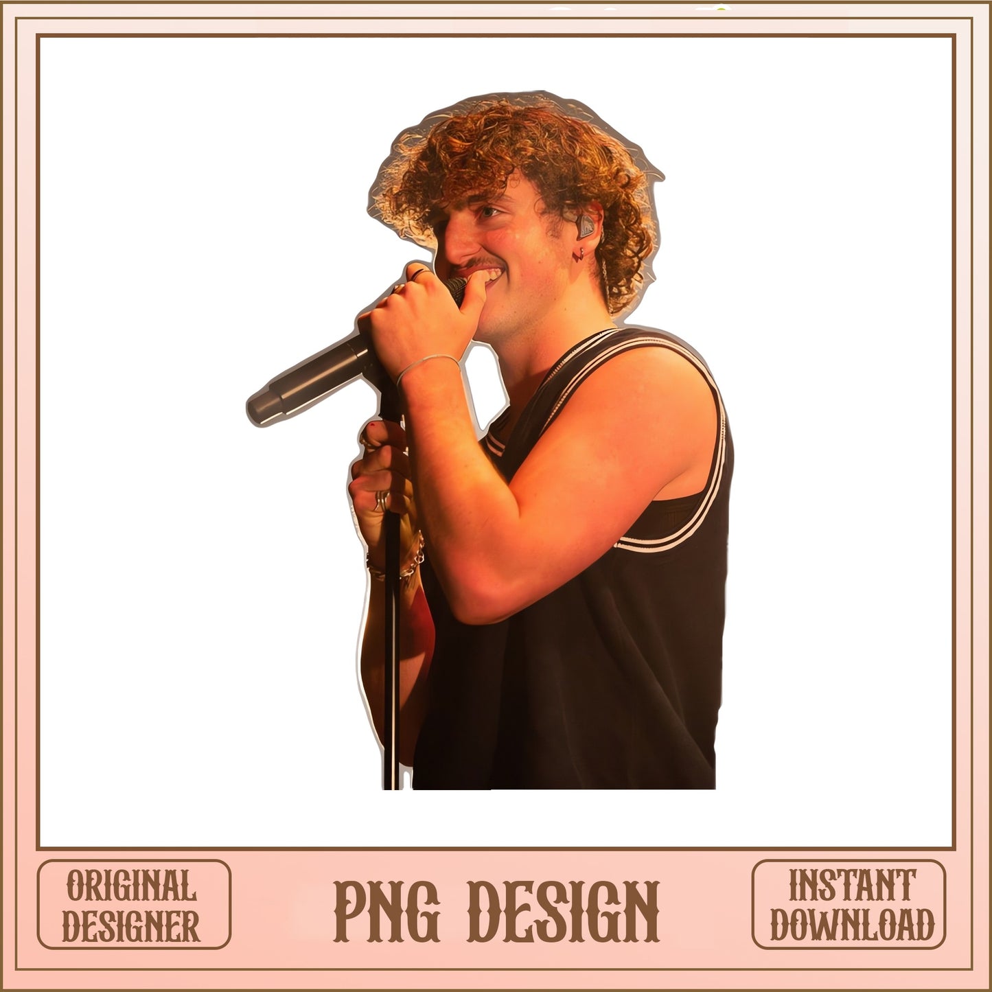 Pop Singer Clipart PNG, Concert Artist Sticker, Music Performer PNG