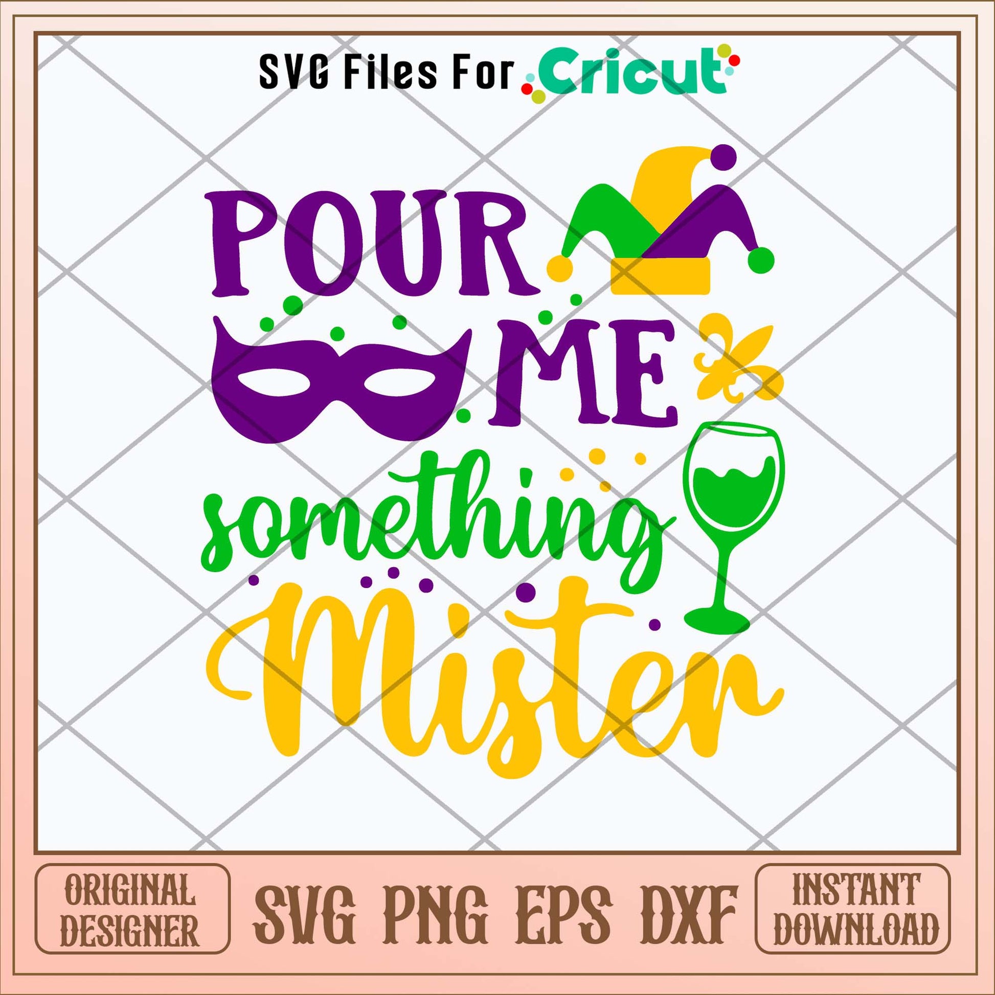 Pour Me Something Mister Svg, Png Dxf Eps File-Svgfilesforcricut