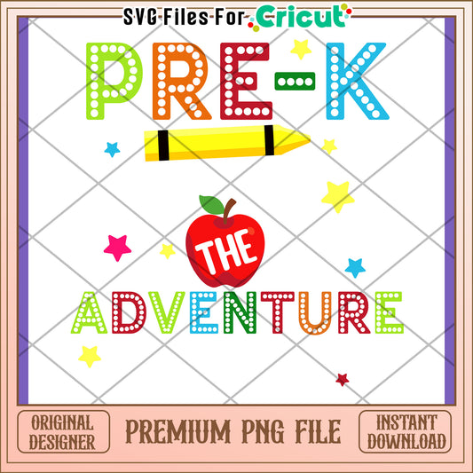 PreK Adventure PNG Design Download