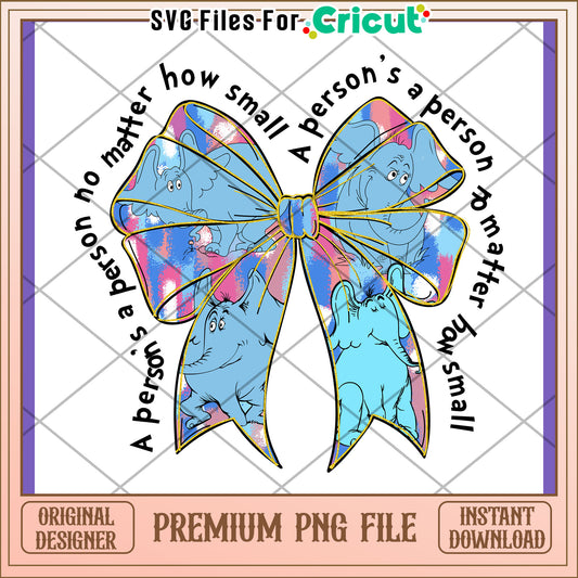 Premium Horton Hears A Who PNG Design