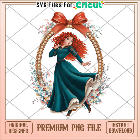Premium PNG File of Enchanted Princess, Perfect for Your Crafts