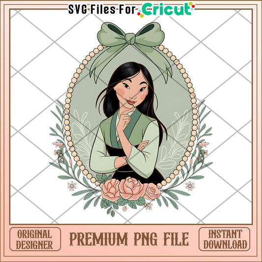 Premium PNG File of a Beautiful Character, Instant Download Available