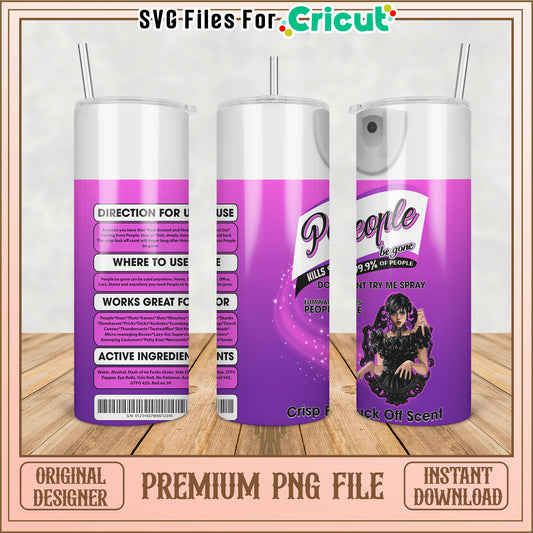 Premium PNG Tumbler Design for Cricut Instant Download 65 Characters