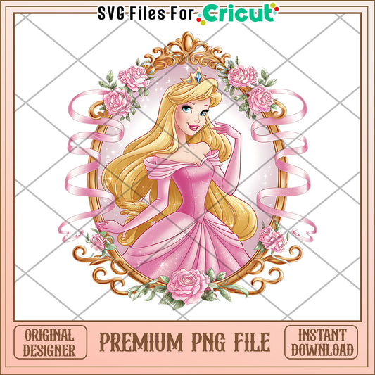 Premium Pink Princess PNG File, Perfect for Creative Projects