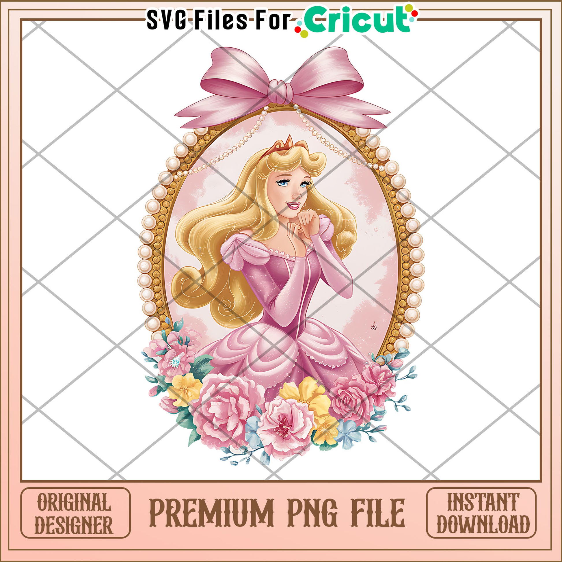 Premium Princess PNG File for Crafts, Perfect for DIY Projects