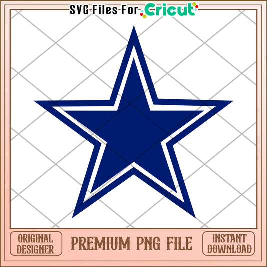 Premium Star PNG File for Crafting, Instant Download for Cricut Users
