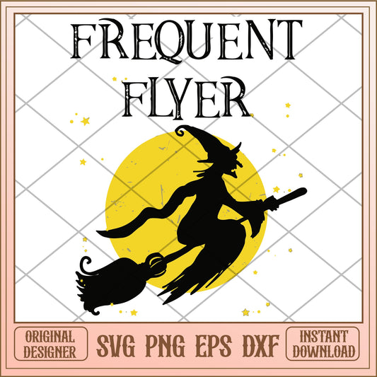 Prequent flyer halloween svg, Disney characters svg, digital download