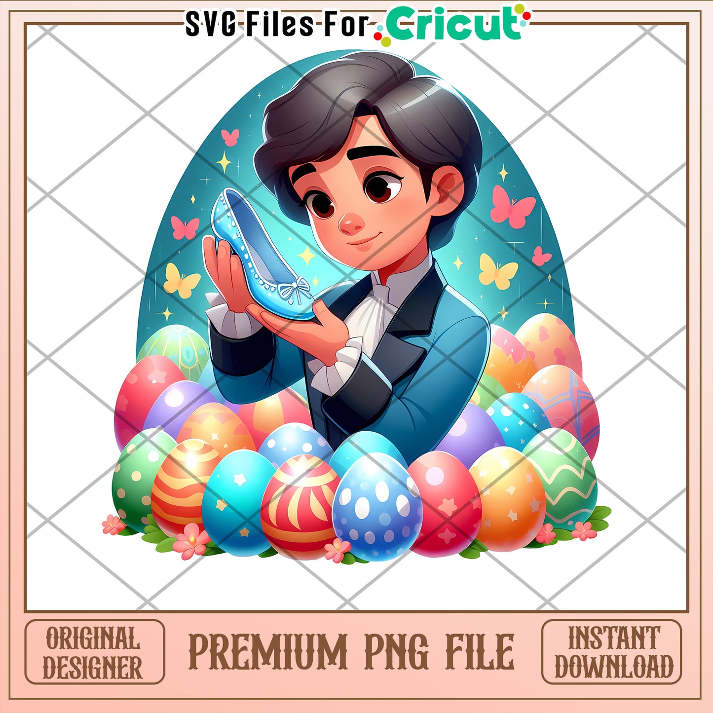 Prince Charming Easter PNG