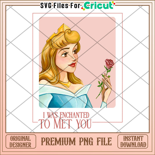 Princess Aurora PNG Enchanted Rose Digital Art