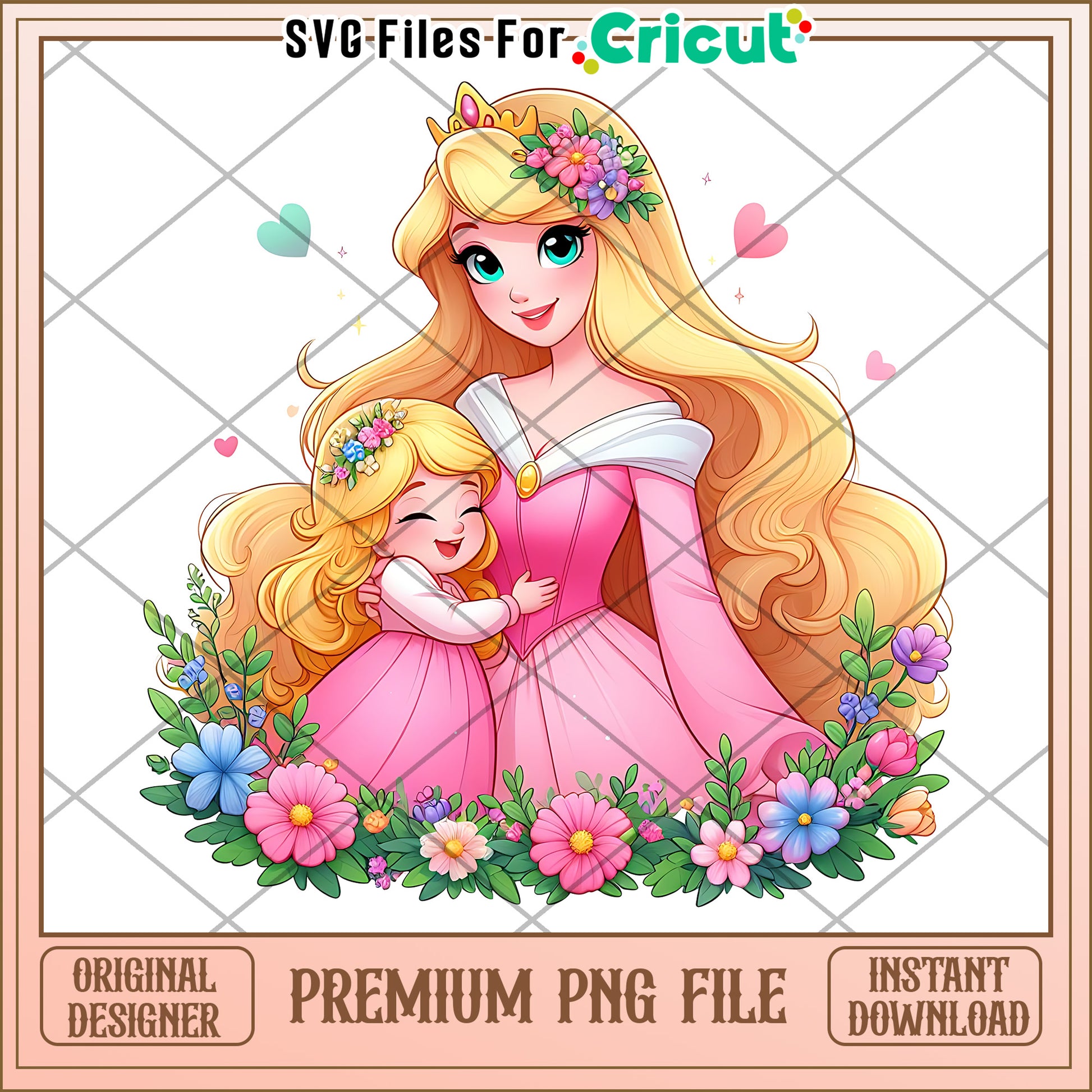 Princess Aurora PNG Sublimation Design