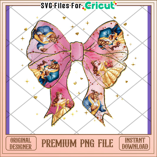 Princess Bow PNG Design for Crafts and Decor