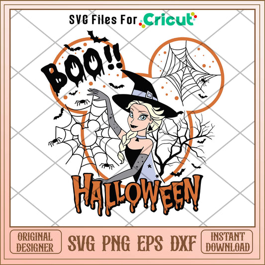 Princess Elsa Halloween Svg, Disney princess name svg,   digital download