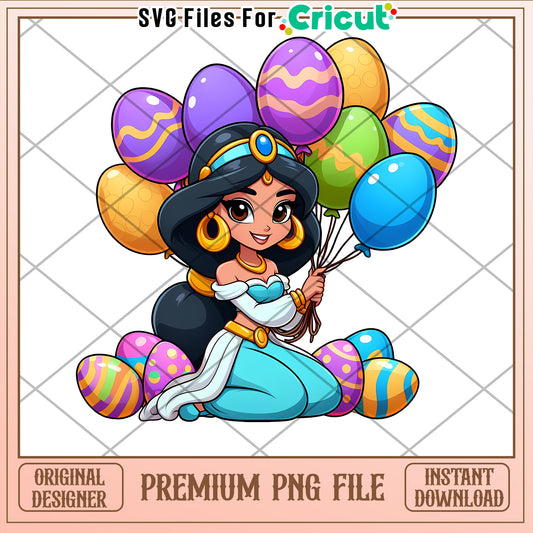 Princess Jasmine Easter PNG