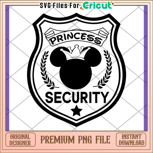 Princess Mickey Mouse Security PNG