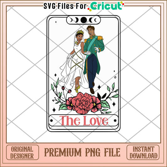 Princess and the Frog Wedding PNG