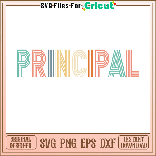 Principal SVG Design Instant Download