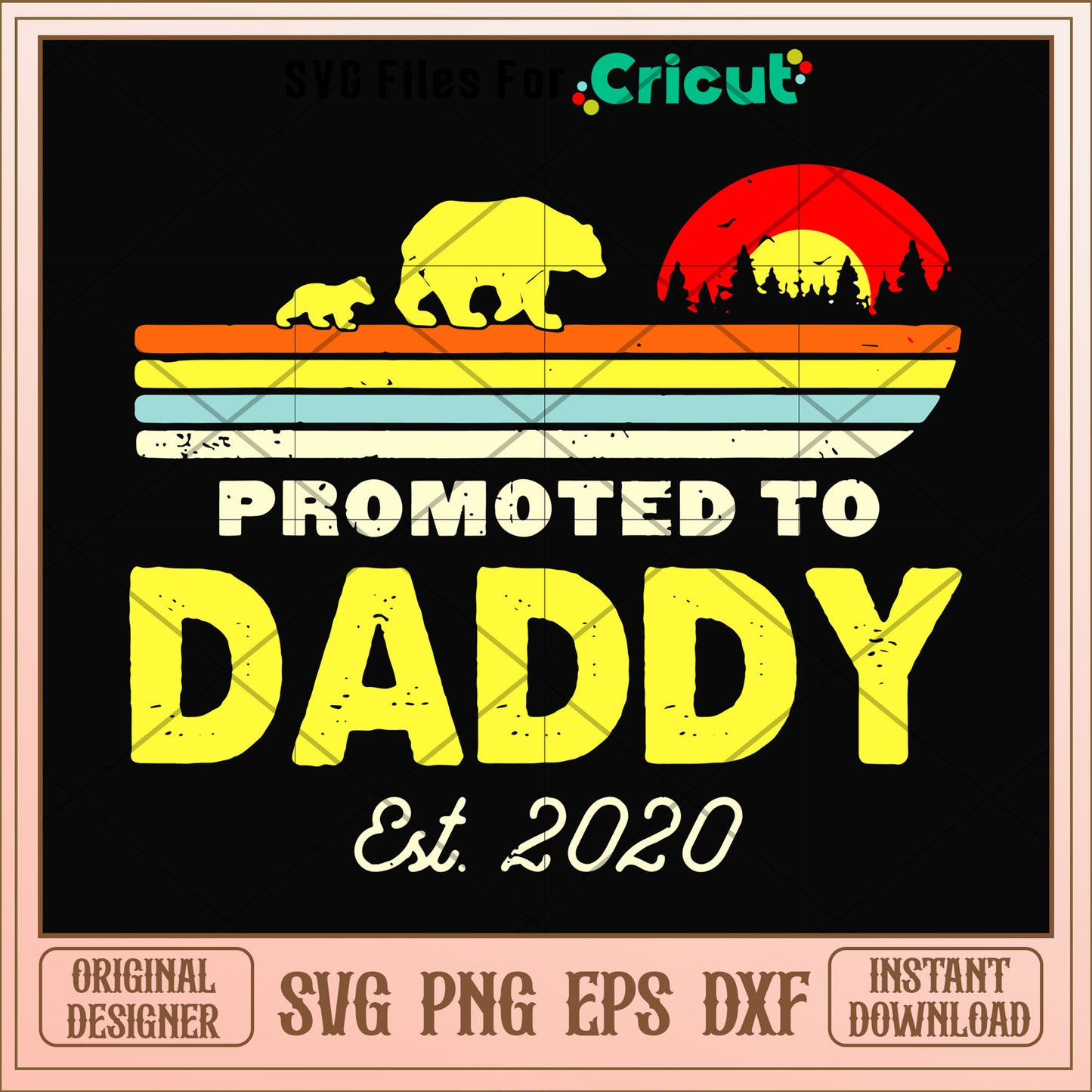 Promoted to daddy 2020 svg, Promoted  svg, other svg